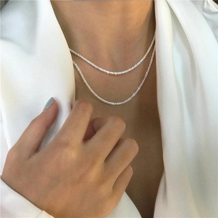 Zaria | Women’s Silver Necklace Set