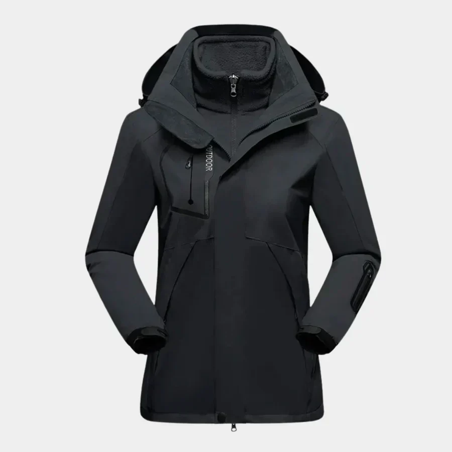 Women’s 2-in-1 Outdoor Jacket | Removable Fleece Lining