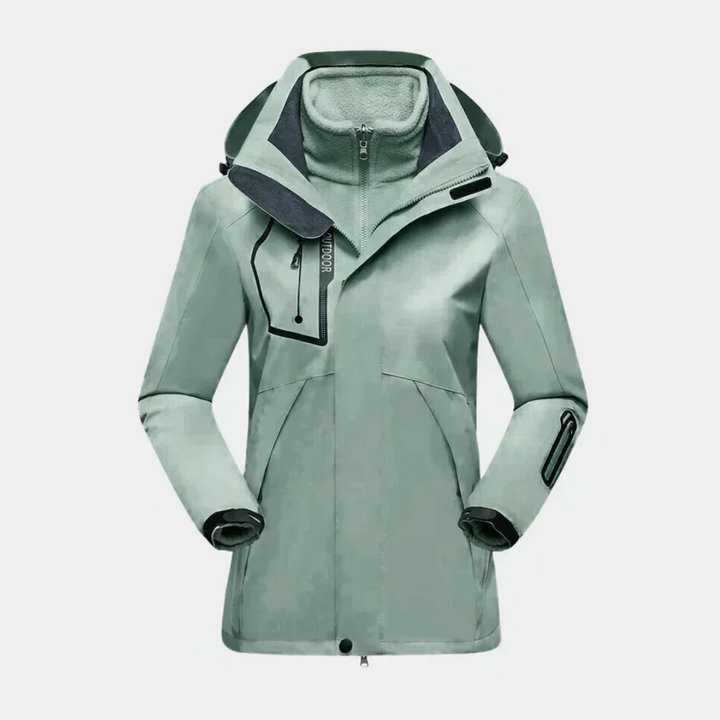 Women’s 2-in-1 Outdoor Jacket | Removable Fleece Lining