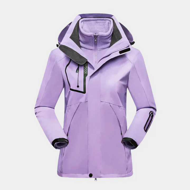 Women’s 2-in-1 Outdoor Jacket | Removable Fleece Lining