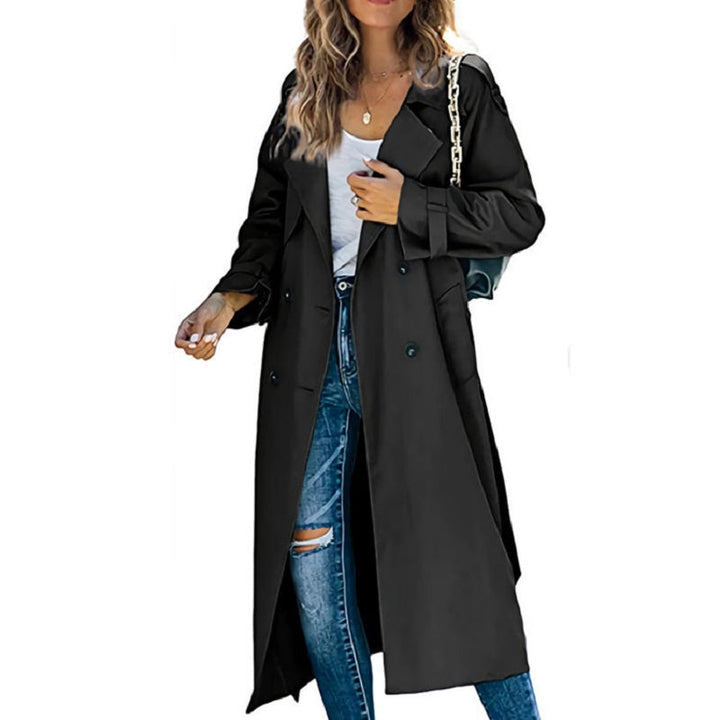 Women’s Long Trench Coat | Belted Classic Overcoat