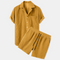 Derren | Men’s Corduroy Short Summer Set