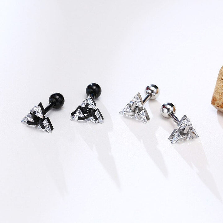 Estelle | Minimalist Stainless Steel Stud Earrings