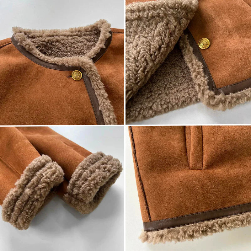 Women’s Classic Warm Shearling Jacket