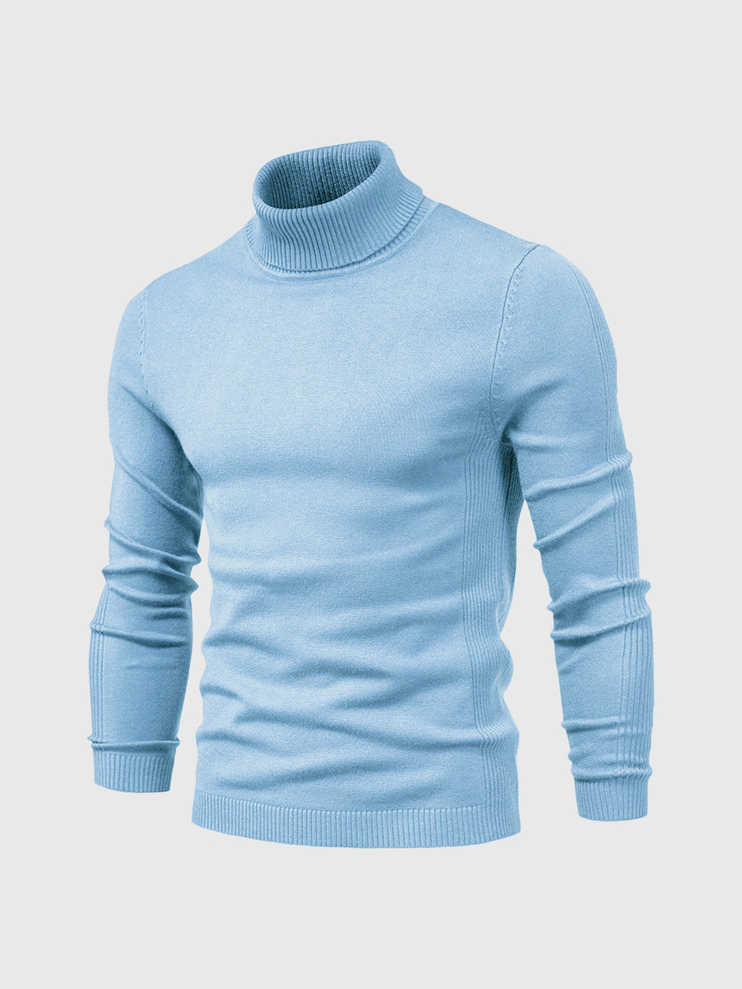 Men’s Soft Cotton Turtleneck Sweater