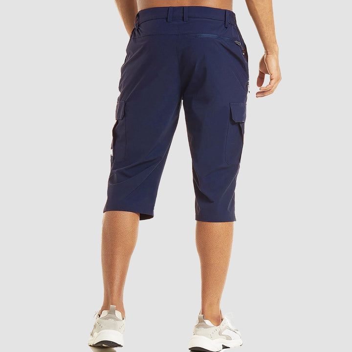 Men’s Quick-Dry Multi-Pocket Cargo Shorts