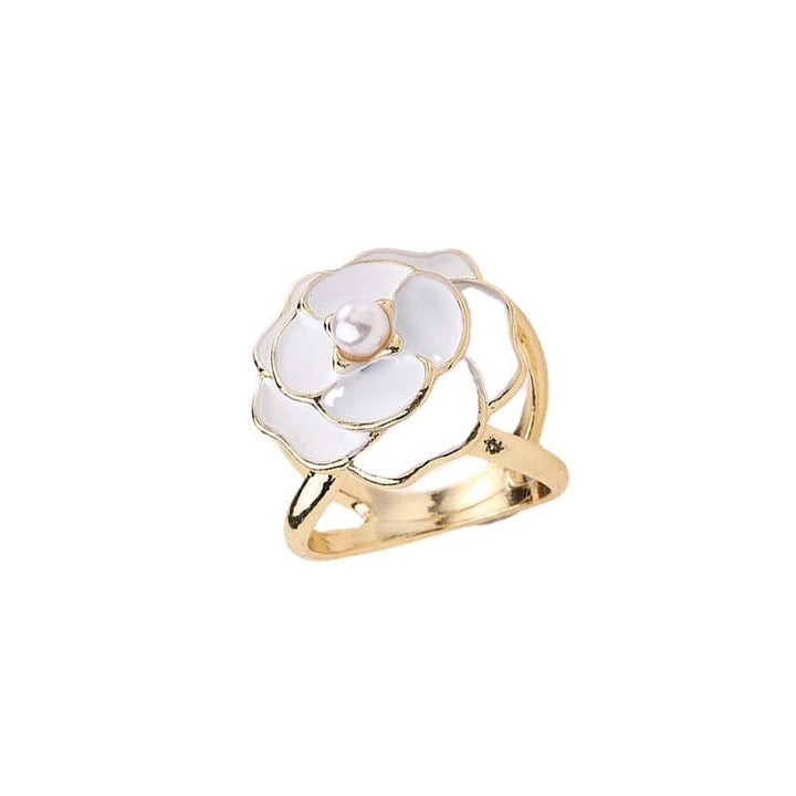 Elegant Women’s Camellia Ring