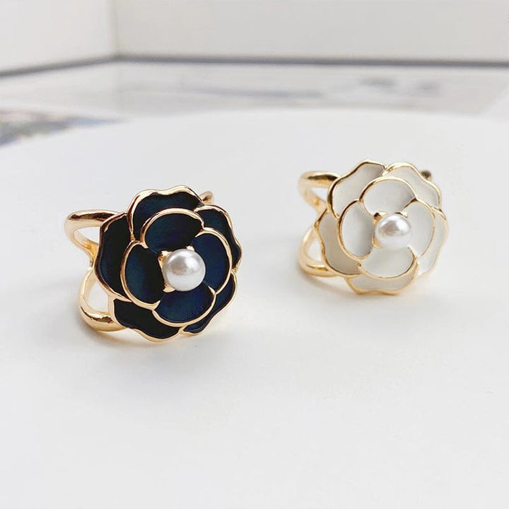 Elegant Women’s Camellia Ring