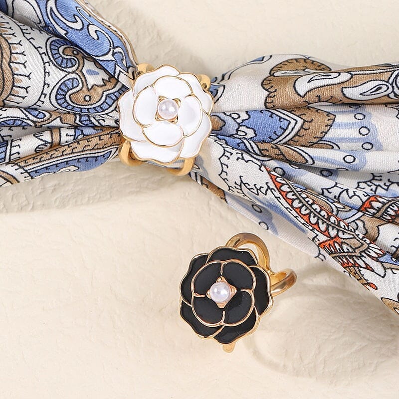 Elegant Women’s Camellia Ring
