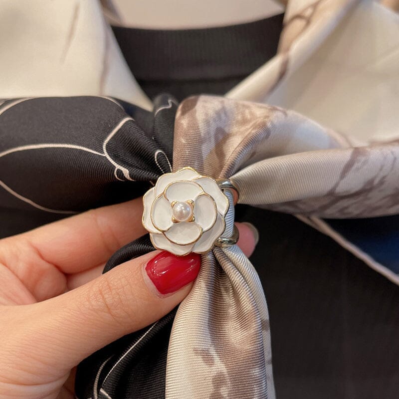 Elegant Women’s Camellia Ring
