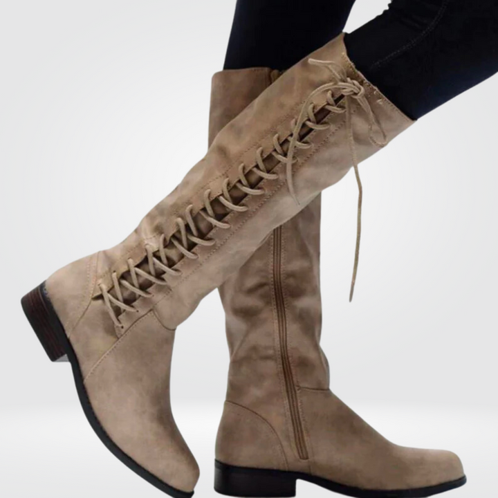 Warm Lined Women’s Riding Boots | Non-Slip Sole