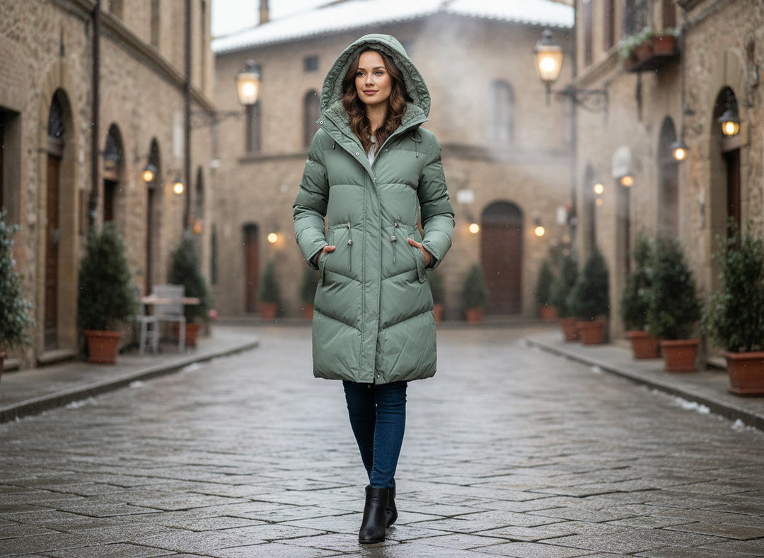 Women’s Insulated Jacket | Winter Coat with Elegant Finish