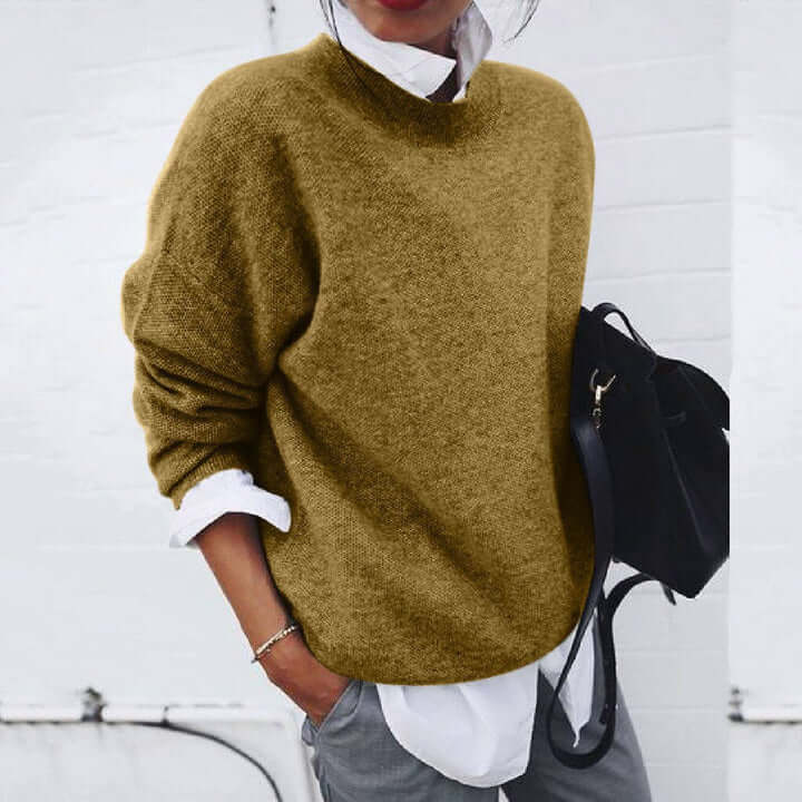 Women’s Cashmere Crewneck Sweater | Cashmere Style