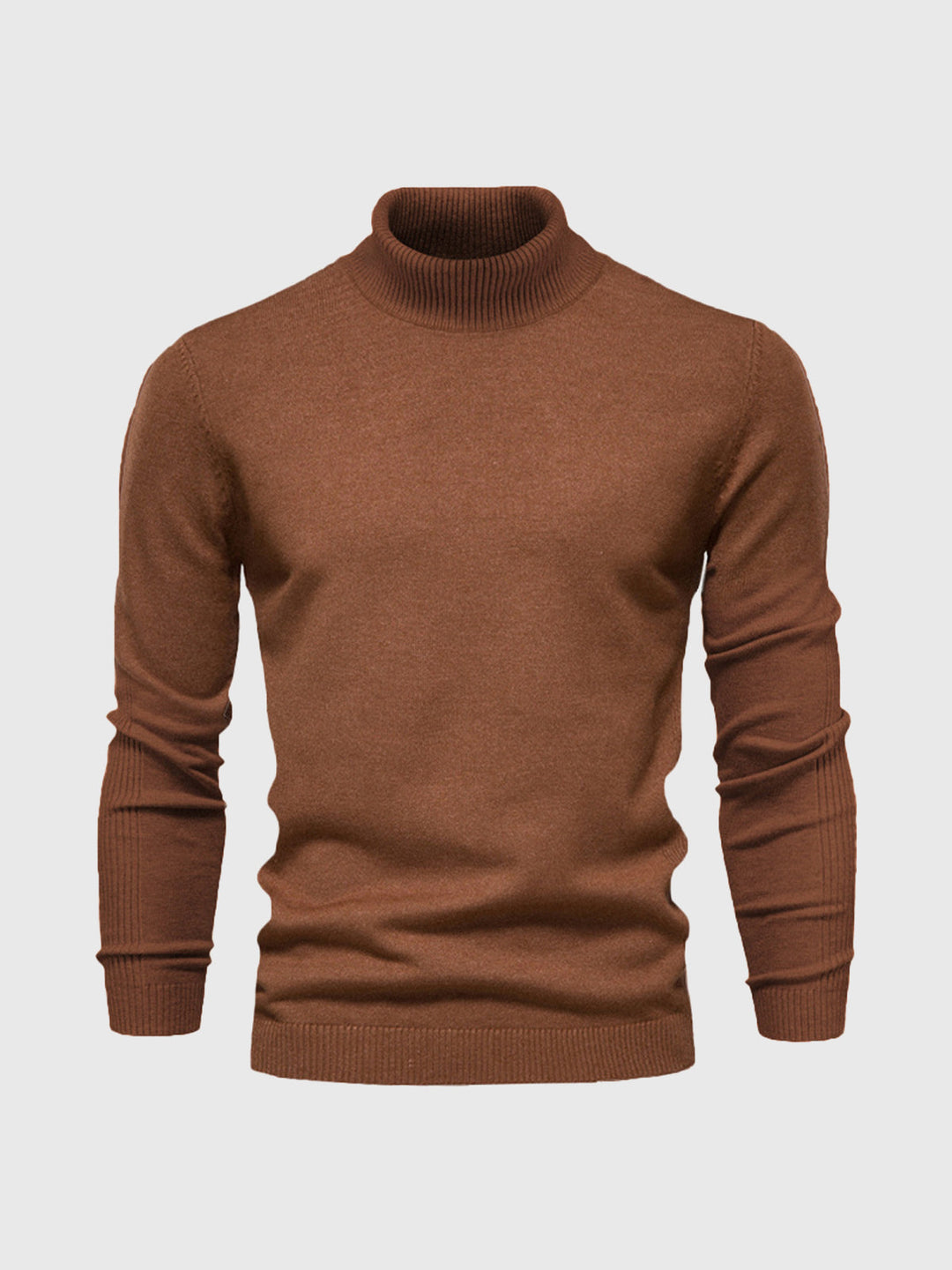 Men’s Soft Cotton Turtleneck Sweater