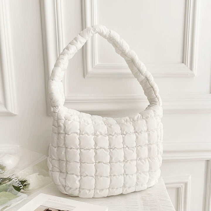 Kiora | Women’s Solid Color Puffer Shoulder Bag