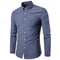 Men’s Stretch Dress Shirt | Slim Fit Wrinkle-Resistant Flexible Fabric
