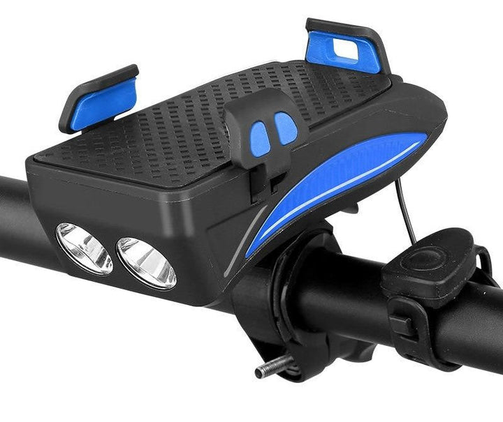 Bike Mount | Bike Handlebar Phone Mount with Light & Powerbank