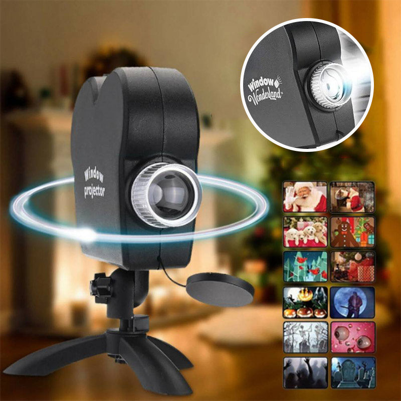 Window Projector for Halloween & Christmas Decorations