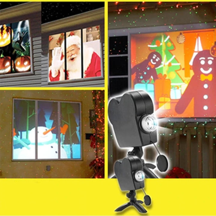 Window Projector for Halloween & Christmas Decorations