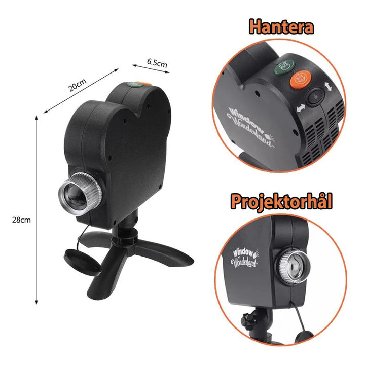 Window Projector for Halloween & Christmas Decorations