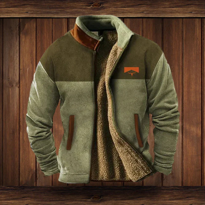 Men’s Vintage Lined Jacket | Warm, Durable Vintage Outdoor Coat