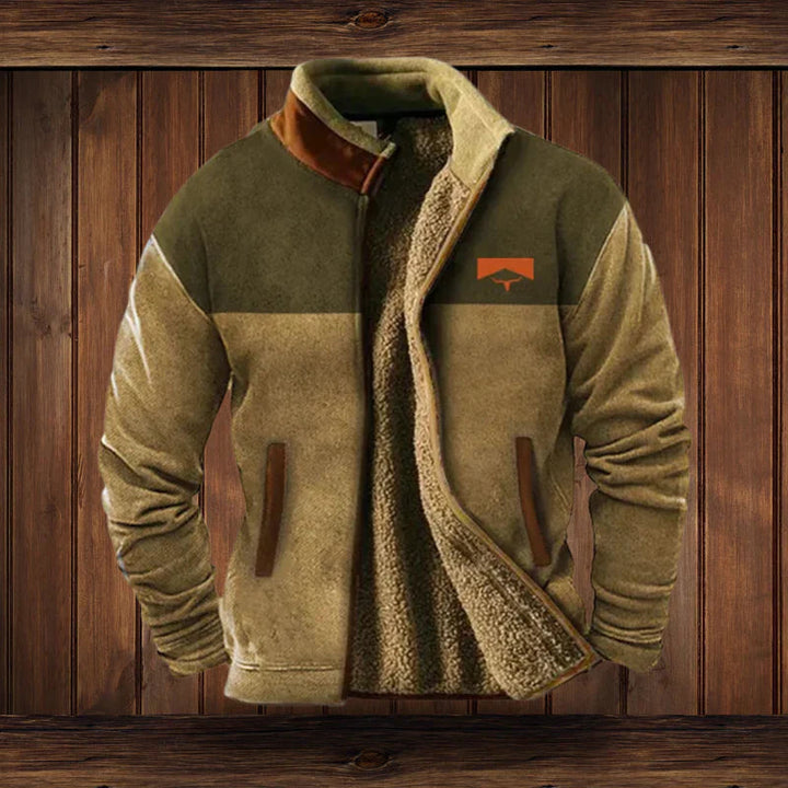 Men’s Vintage Lined Jacket | Warm, Durable Vintage Outdoor Coat