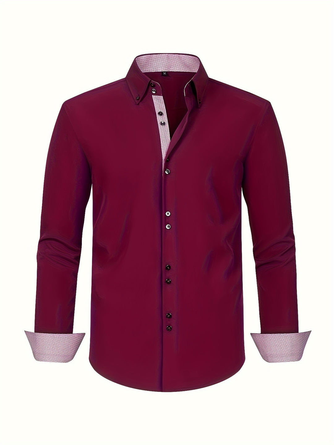 Men’s Double-Cuff Stretch Shirt | Slim Fit