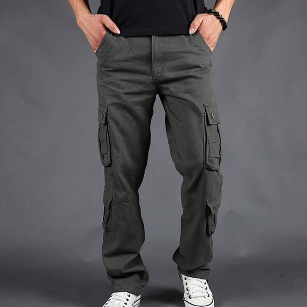 Men’s Cotton Style Cargo Pants | Durable, Breathable, Outdoor Utility