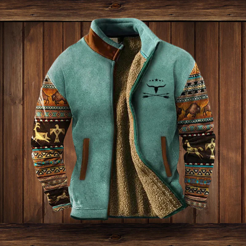Men’s Vintage Lined Jacket | Warm, Durable Vintage Outdoor Coat