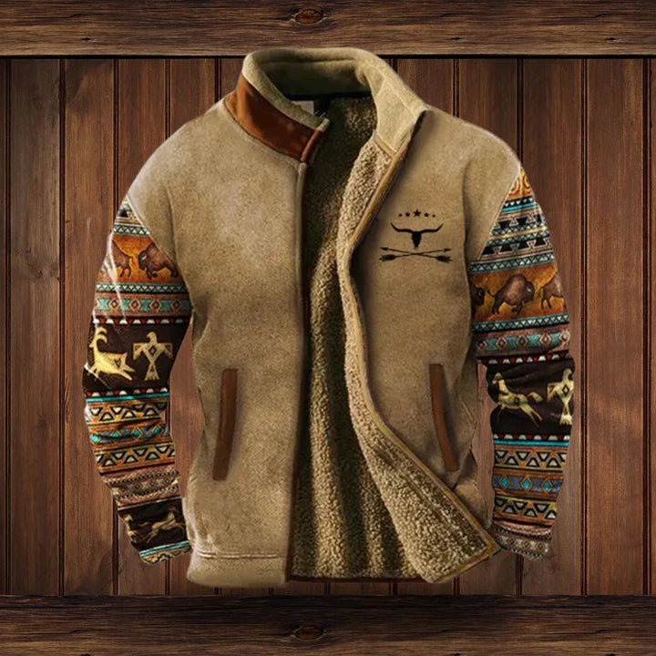 Men’s Vintage Lined Jacket | Warm, Durable Vintage Outdoor Coat