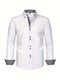 Men’s Double-Cuff Stretch Shirt | Slim Fit
