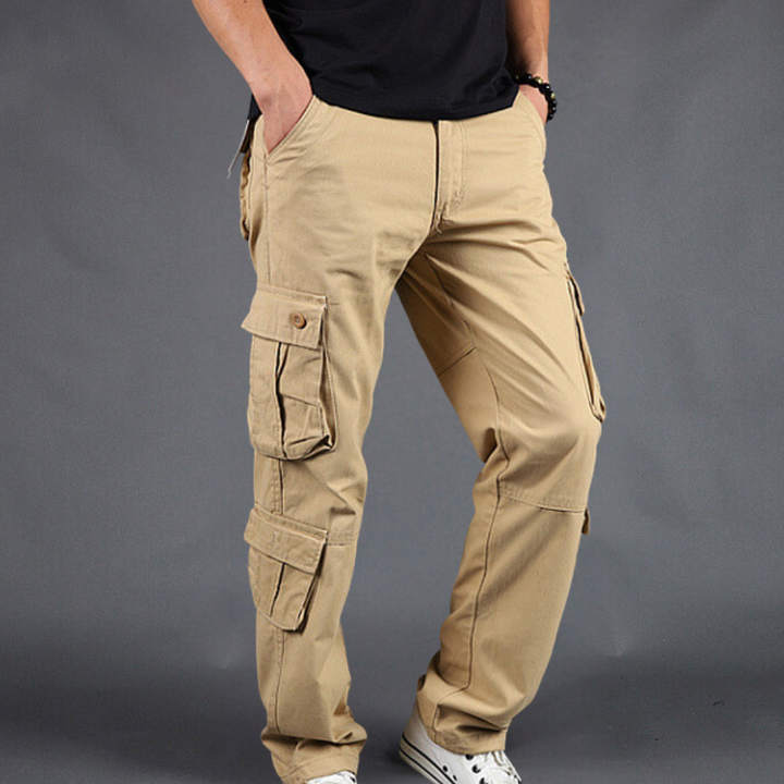 Men’s Cotton Style Cargo Pants | Durable, Breathable, Outdoor Utility
