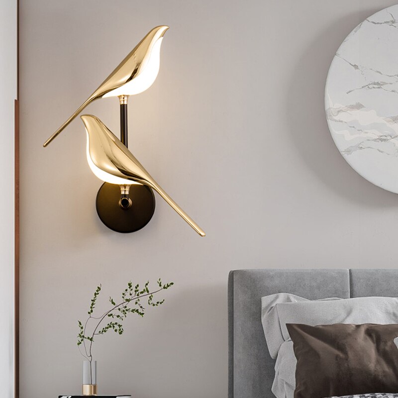 Bordik | Modern Bird Wall Lamp
