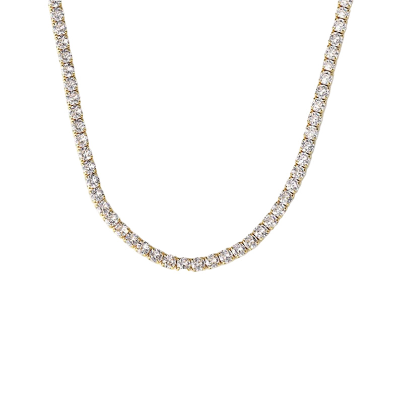 Glimmering Crystal Pendant | Subtle Neckline Accent