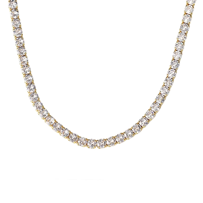 Glimmering Crystal Pendant | Subtle Neckline Accent