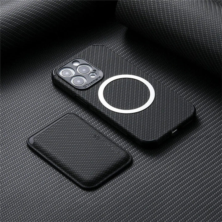June | Slim Magnetic Card Holder Case for iPhone