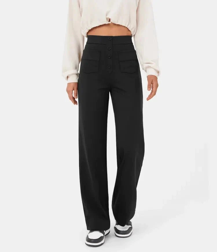 Denise | Stretch High-Waist Trousers for Women