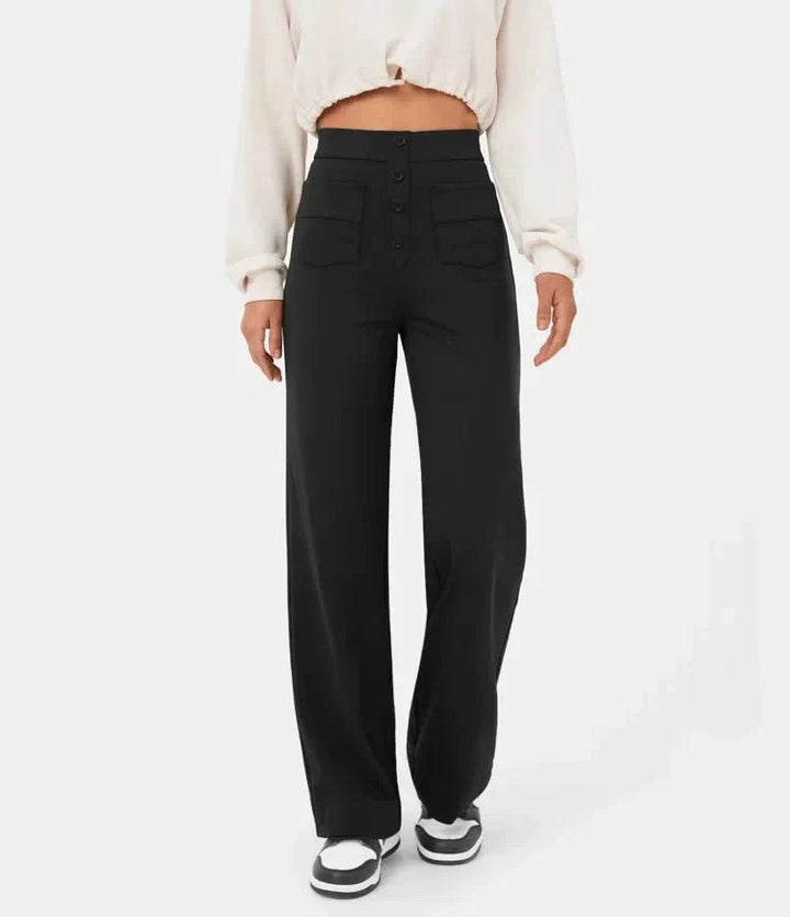 Denise | Stretch High-Waist Trousers for Women