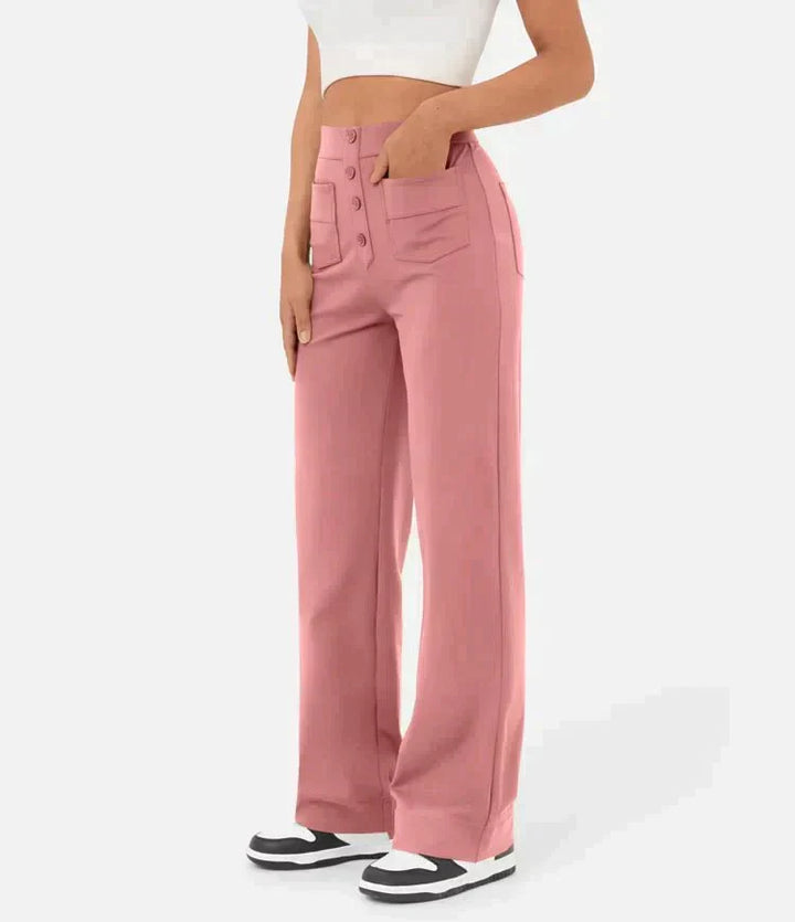 Denise | Stretch High-Waist Trousers for Women