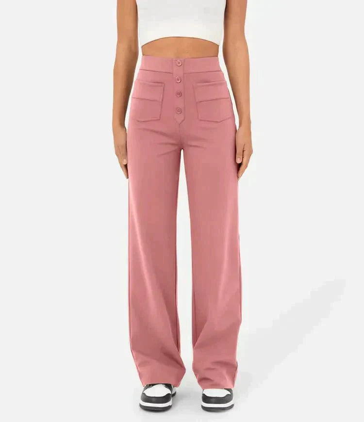 Denise | Stretch High-Waist Trousers for Women