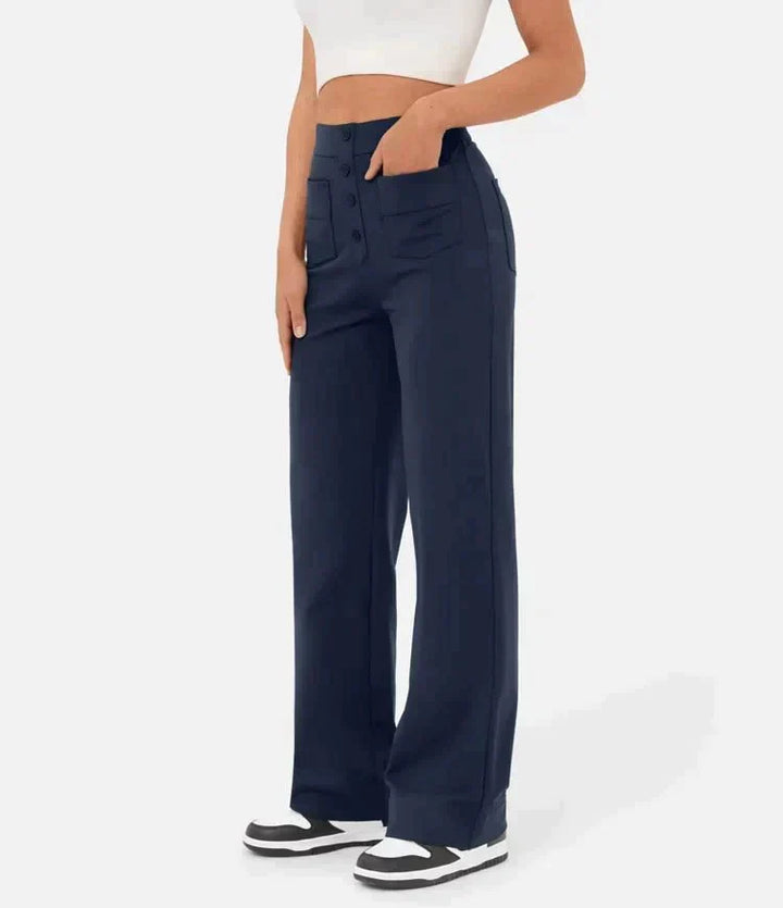 Denise | Stretch High-Waist Trousers for Women