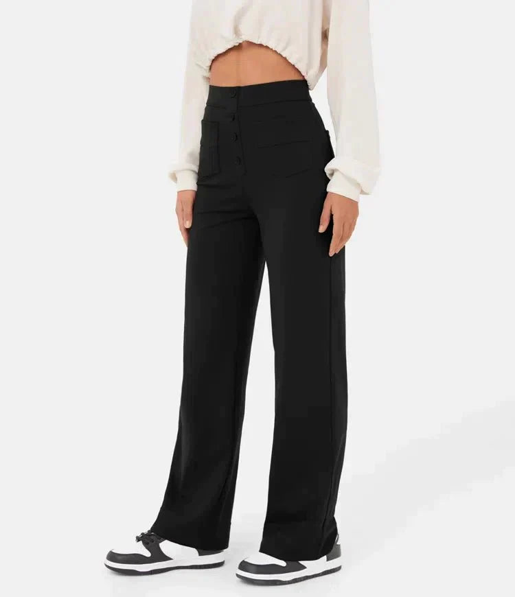 Denise | Stretch High-Waist Trousers for Women