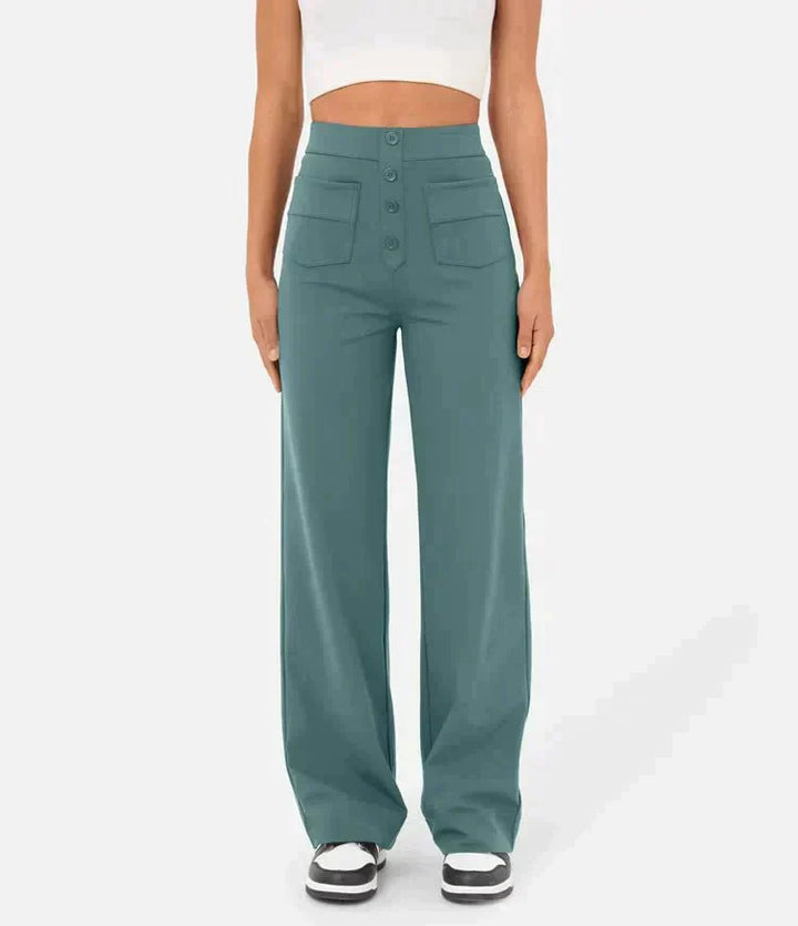 Denise | Stretch High-Waist Trousers for Women