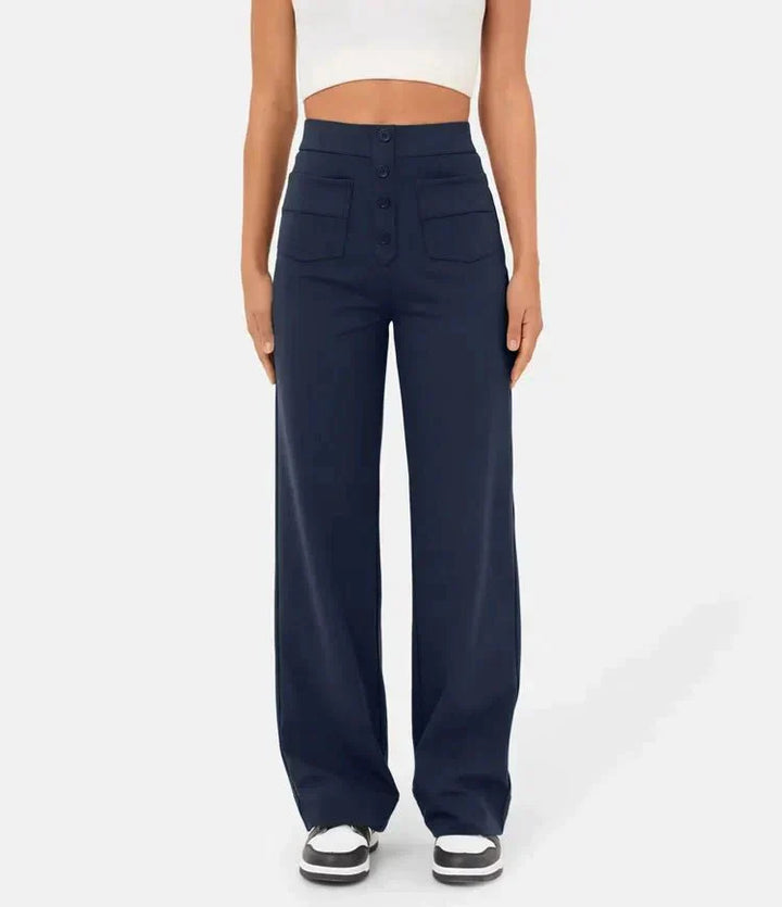 Denise | Stretch High-Waist Trousers for Women