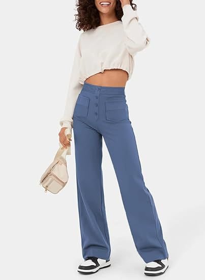 Denise | Stretch High-Waist Trousers for Women