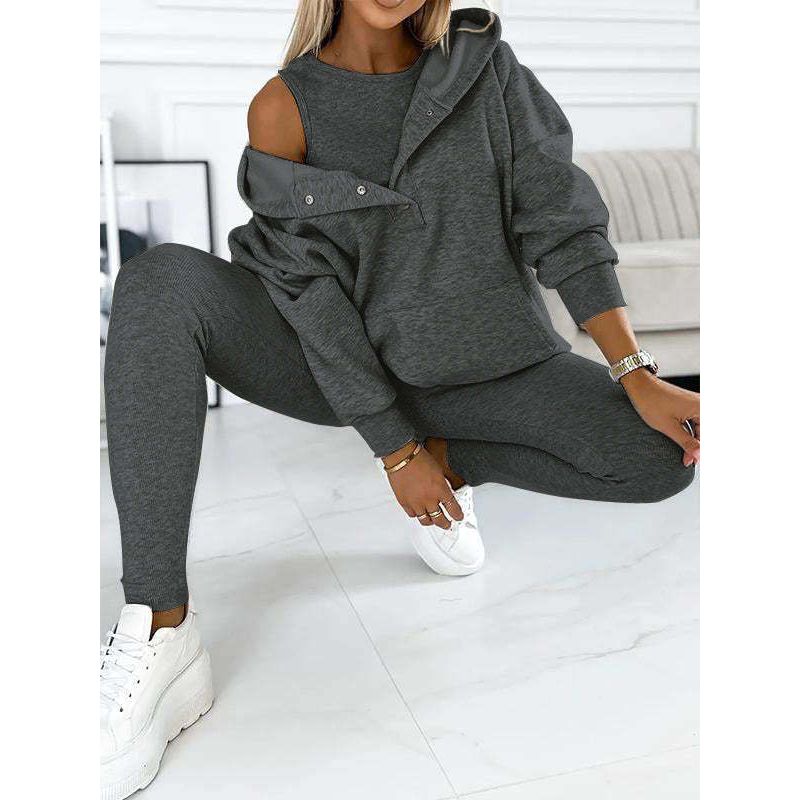 Oversized Women’s 3-Piece Loungewear Set