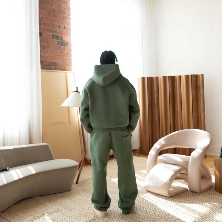 Men’s Casual Two-Piece Set | Relaxed Hoodie & Pants Outfit