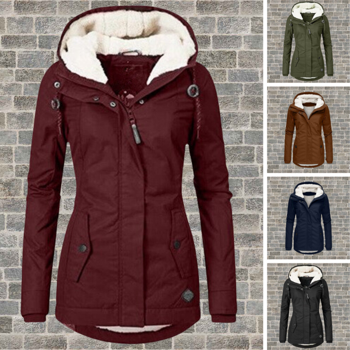 Women’s Waterproof Hooded Winter Coat | Warm & Stylish