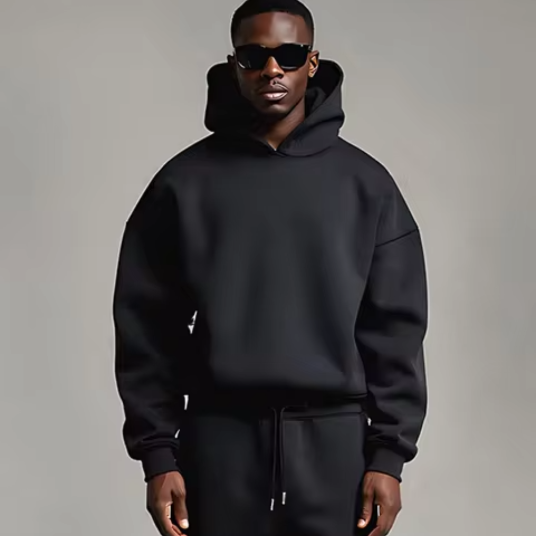 Men’s Casual Two-Piece Set | Relaxed Hoodie & Pants Outfit