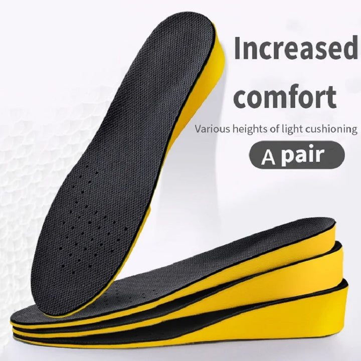 Invisible Height Lift Insoles | 1.5-3.5 cm Boost